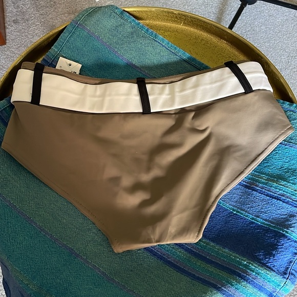 Freya Vodkatini Hipster Bikini Bottoms Sz XS in Cafe Latte - Picture 10 of 13